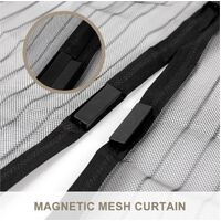 Magnetic Door Mesh Fly Screen Mosquito Bug Magic Curtain Hands Free Auto Close- alt image 1