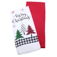 Christmas Cotton Tea Towels - 2 Pack- alt image 1