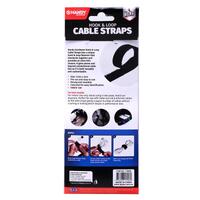 Cable Straps Assorted Colours 10 Pack- alt image 2