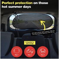 Rear Window Car Sunshade 100cm x 50cm- alt image 2