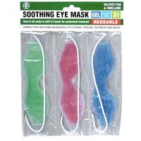 Gel Eye Masks Hot/Cold - 3 Pack- alt image 2
