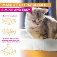 Cat Litter Liner Bags 10 Pack- alt image 2