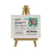 Paint and Sip Affordable Mini Beginners Set | Painting Kit Easel Canvas Brushes- alt image 2