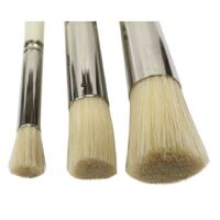 Mont Marte Paint Brush Set - Professional Stencil Brush 3pc- alt image 2