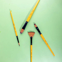 Mont Marte Gallery Series Paint Brush Set - Acrylic 4pc- alt image 2