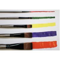 Mont Marte Gallery Series Paint Brush Set - Acrylic 5pc- alt image 2