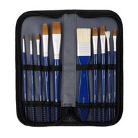 Mont Marte Signature Gouache Paint Brush Set - 11pc in Wallet- alt image 2