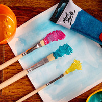 Mont Marte Discovery Assorted Paint Brush Set - 3pc- alt image 2