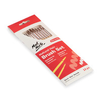 Mont Marte Discovery Natural Hair Round Brush Set 13pc- alt image 2
