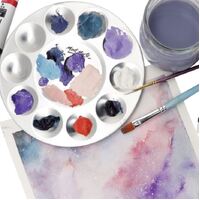 Mont Marte Palette - Round Aluminium 10 Well- alt image 2