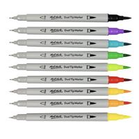 Mont Marte Signature Dual Tip Brush Marker/Fineliners 48pc- alt image 2
