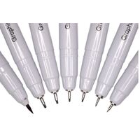 Mont Marte Fineliner Marker Pen Set - Premium Graphic Fineliners 7pc- alt image 2