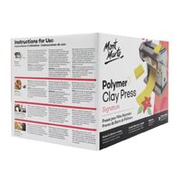 Mont Marte Polymer Clay Press - Rolling / Conditioning Machine- alt image 2