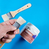 Mont Marte Paint Brush Set - Gesso Brush 3pc Sizes 2, 4, 6- alt image 2