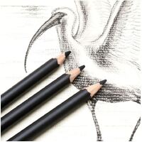 Mont Marte Charcoal Pencils Artist Drawing Sketching 12pc- alt image 2