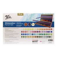 Mont Marte Premium Watercolour Pencils 72 Piece In Wooden Box- alt image 2