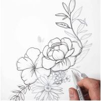 Mont Marte Signature Tracing Paper Pad A4 60gsm 40 Sheet- alt image 2