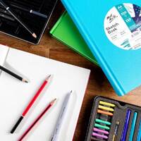 Mont Marte Sketch Book Hard Cover A4 110gsm 220pg- alt image 2