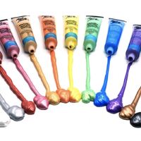 Mont Marte Signature Paint Set - Metallic Acrylic Paint 12pc x 36ml- alt image 2
