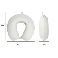 Bamboo Travel Neck Pillow- alt image 2