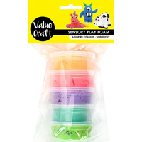 Sensory Play Foam Pastel Colours 5 pack- alt image 2
