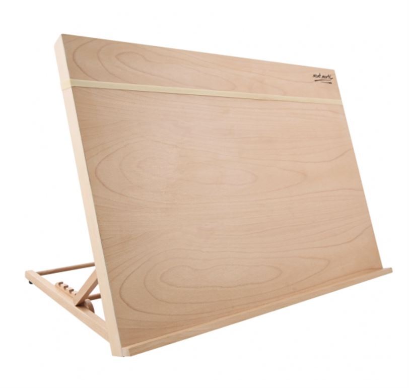 Mont Marte A3 Drawing Board Desk Easel Adjustable with Band Painting Stand- alt image 3
