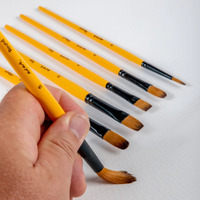 Mont Marte Gallery Series Paint Brush Set - Acrylic 6pc- alt image 3
