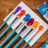 Mont Marte Gallery Series Paint Brush Set - Oil 6pc- alt image 3