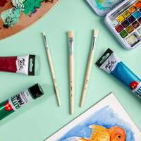 Mont Marte Discovery Assorted Paint Brush Set - 3pc- alt image 3
