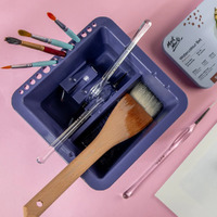 Mont Marte Twin Compartment Brushwasher Bucket- alt image 3