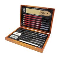 Mont Marte Signature Sketching Set in Wooden Box 21pc- alt image 3