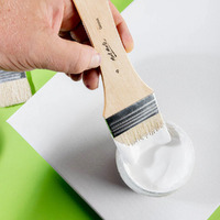 Mont Marte Paint Brush Set - Gesso Brush 3pc Sizes 2, 4, 6- alt image 3