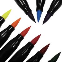 Mont Marte Marker Set - Adult Colouring Brush Markers 12pc- alt image 3