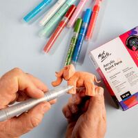 Mont Marte Signature Acrylic Paint Pen Set - Broad Tip 24pc- alt image 3