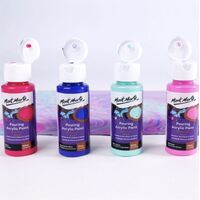 Mont Marte Premium Pouring Acrylic Paint 60ml 4pc Set - Aurora- alt image 3
