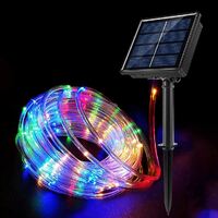 Solar 100 LED Rope Light Multi Colour 10 Metre- alt image 3