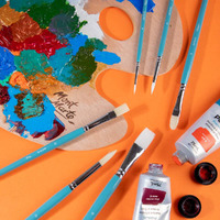 Mont Marte Gallery Series Paint Brush Set - Oil 6pc- alt image 4