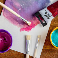 Mont Marte Discovery Assorted Paint Brush Set - 3pc- alt image 4