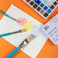 Mont Marte Discovery Series Paint Brush Set - Flat Sizes 1-12- alt image 4