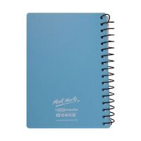 Mont Marte Visual Art Diary Spiral Bound Colour Cover White Paper A4 110gsm 120 Sheet- alt image 4