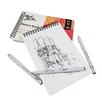 Mont Marte Discovery Sketch Book Spiral Bound A5 150gsm 30 Sheet- alt image 4