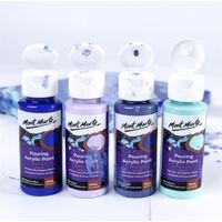 Mont Marte Premium Pouring Acrylic Paint 60ml 4pc Set - Ethereal- alt image 4