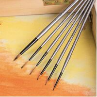 Mont Marte Gallery Series Paint Brush Set - Acrylic 6pc- alt image 5