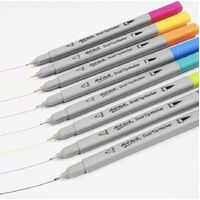 Mont Marte Signature Dual Tip Brush Marker/Fineliners 48pc- alt image 5