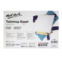 Mont Marte Pine Desk Easel - Small Reclinable Tabletop Style- alt image 6