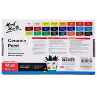 Mont Marte Ceramic Liquid Paint 26pc x 20ml- alt image 6