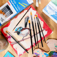 Mont Marte Discovery Taklon Brush Set 7pc- alt image 7
