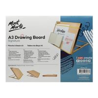 Mont Marte A3 Drawing Board Desk Easel Adjustable with Band Painting Stand- alt image 7