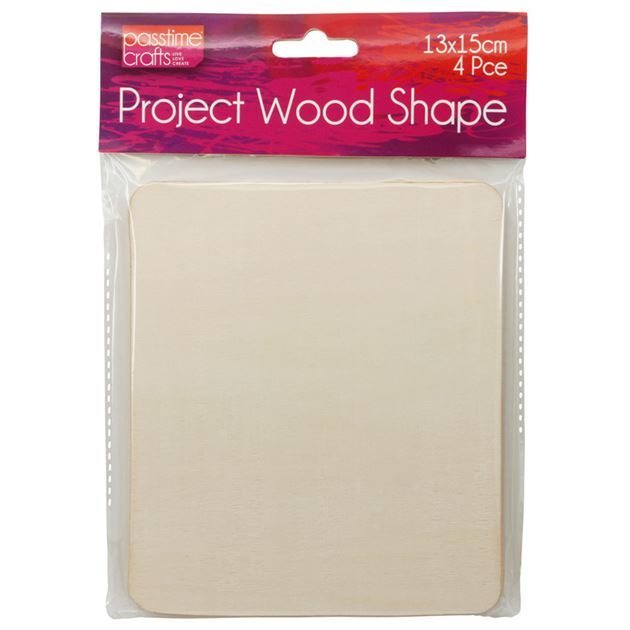 Project Wood Shape Slat - 4 Pack- main image