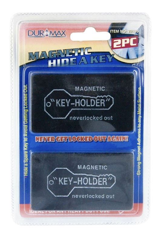 2x Magnetic Key Box Hide-A-Key Storage with Strong Magnet- main image